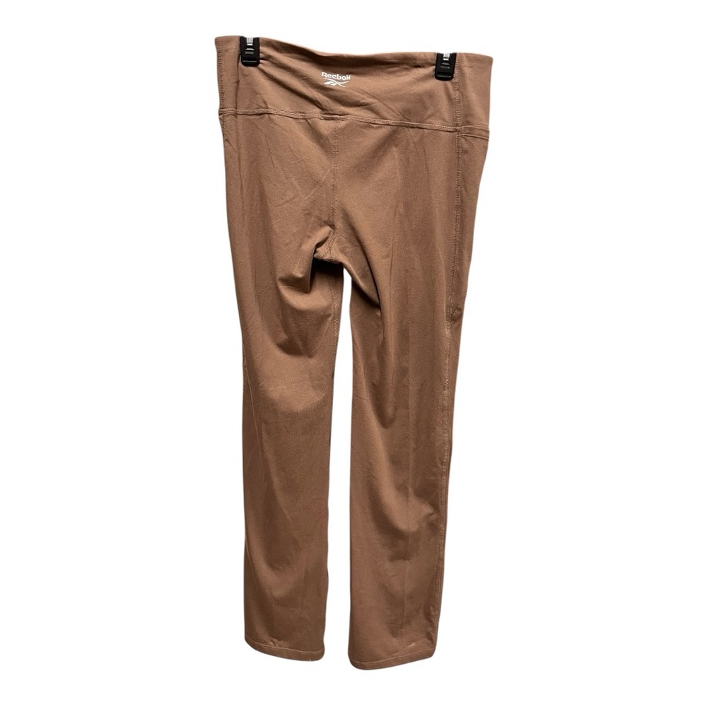 Reebok ID Identity High Rise Cotton Bootcut Active Leggings Utility Brown Large - Picture 4 of 11